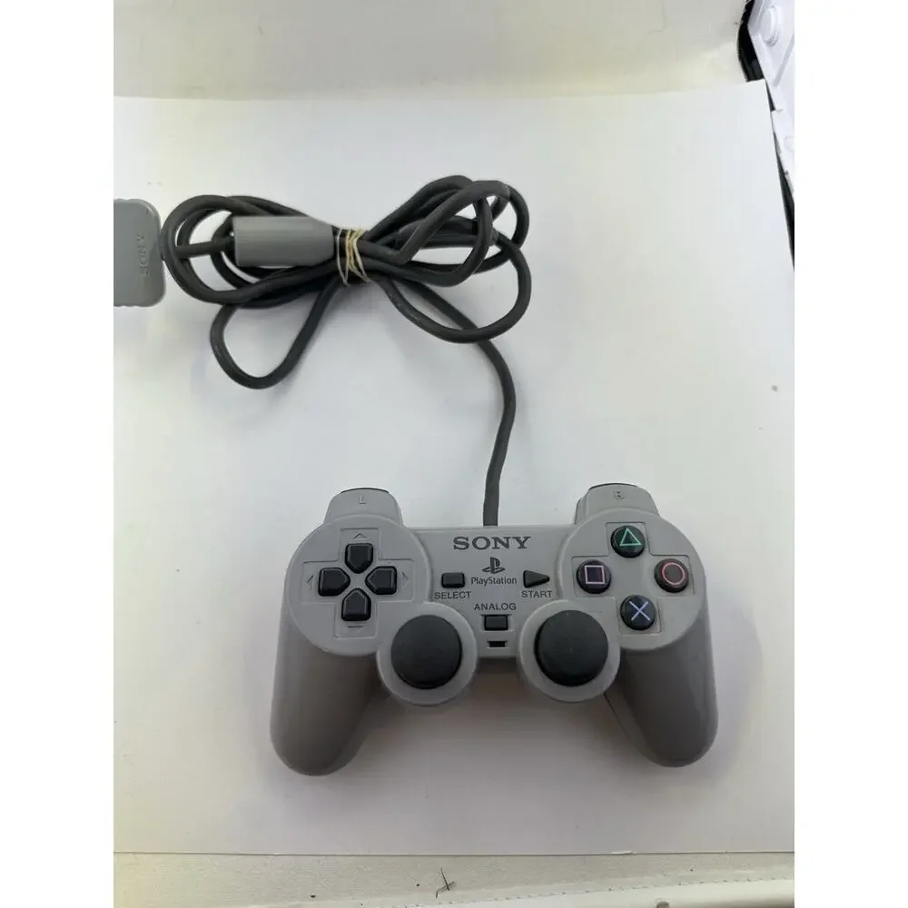 Genuine Oem Sony PS2 Dualshock 2 Controller grey Playstation 2 Tested